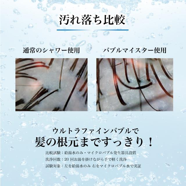 シャワーヘッド ウルトラファインバブル バブルマイスター シャワー用 工事不要 簡単 血行 節水 洗浄 促進 保温 お肌 日本製 ペット 日本ポステックダイレクトteds 通販 Yahoo ショッピング