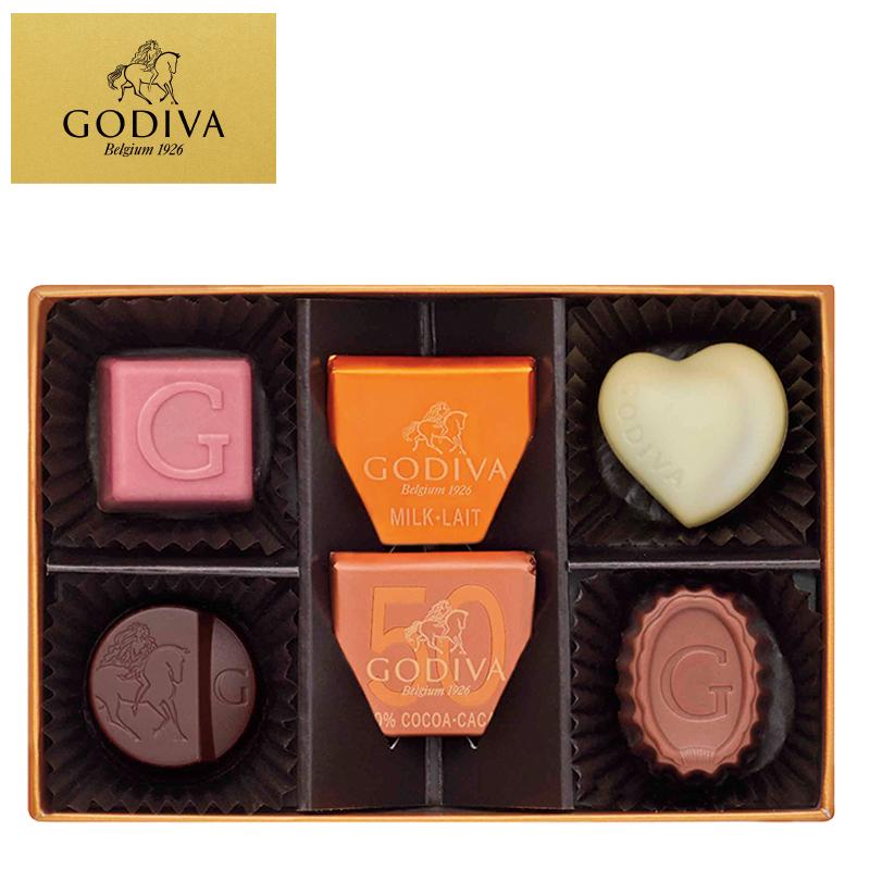 ゴディバ＞ハート オブ ゴールド コレクション 6個入 : 郵便局物販