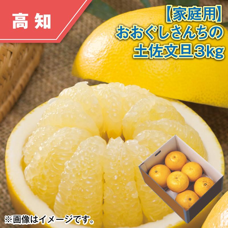 文旦 高知 家庭用 おおぐしさんちの土佐文旦3kg : 郵便局物販