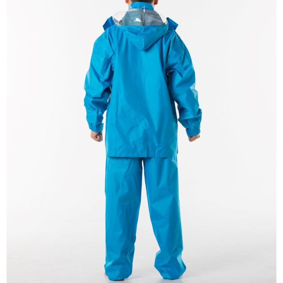 【レジャーに普段使いに、高耐水性カジュアルレインスーツ】EZ-55 イージーレイン　コヤナギ　koyanagi　レインウェア上下／雨具／カッパ／【耐水圧20000mm】 |  | 01