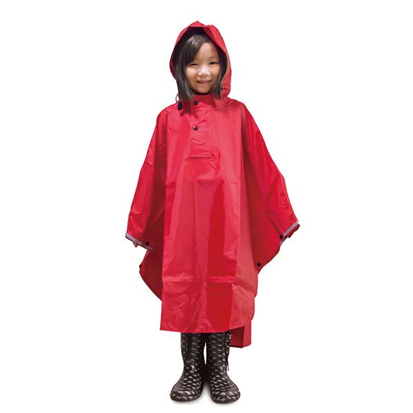 【子供用サイズ有り！】スポーツ観戦や野外コンサートでの急な雨に、持ち運びも楽チンな軽量レインポンチョ！ P-02 コヤナギ koyanagi 雨具/レインウェア/カッパ |  | 01