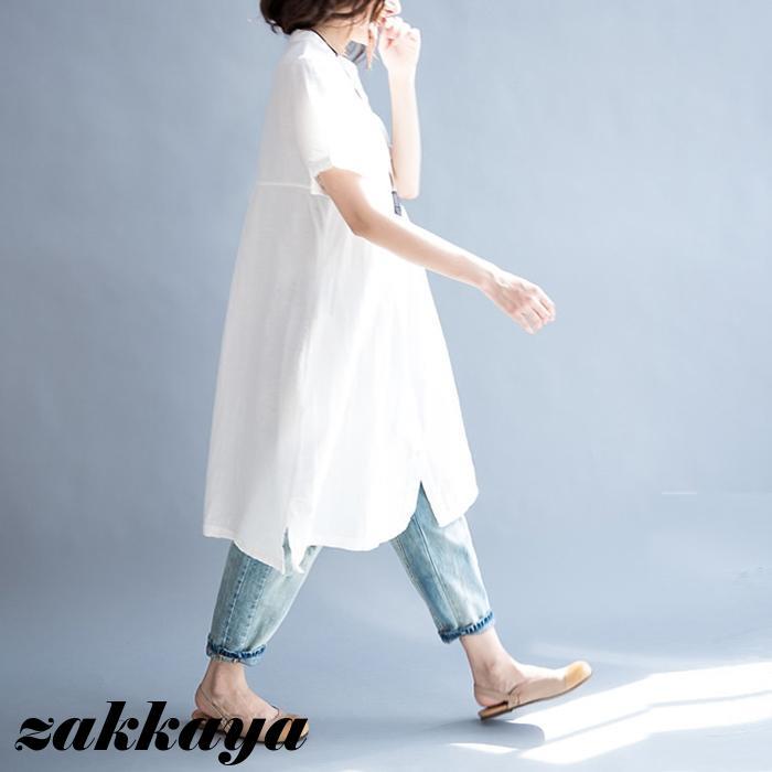 レディース チュニック ワンピース 半袖 可愛い Aライン レディース チュニック ワンピース 半袖 可愛い Aライン