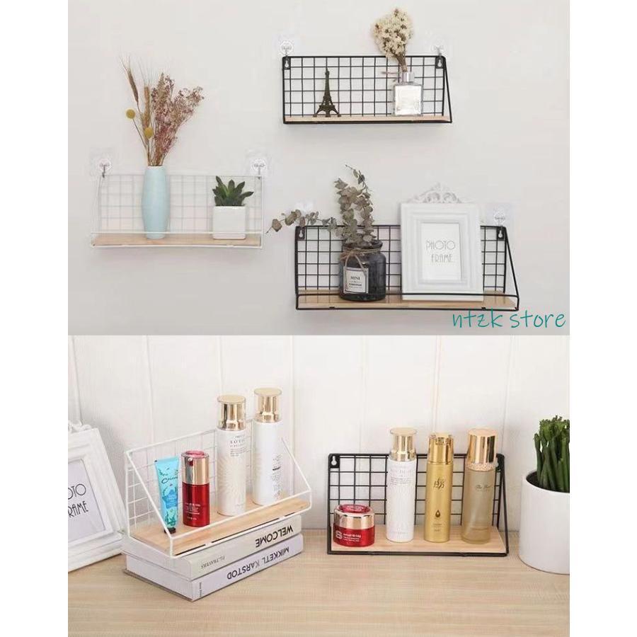 ウォールシェルフ ウォールラック 飾り棚 本棚 壁掛け棚 吊り