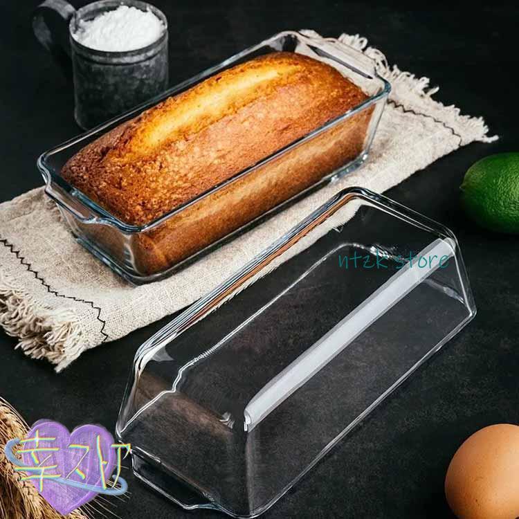 パウンドケーキ型 耐熱ガラス グラタン皿 0.8L 2個セット 食洗機対応 パウンド型 スリム 長方形 焦げ付かない オーブン皿 電子レンジ対応 お菓 | ブランド登録なし | 01