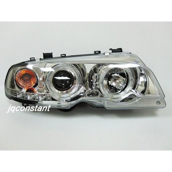 BMW E46 前期/中期 クーペ LEDリング付プロジェクターヘッドライト 