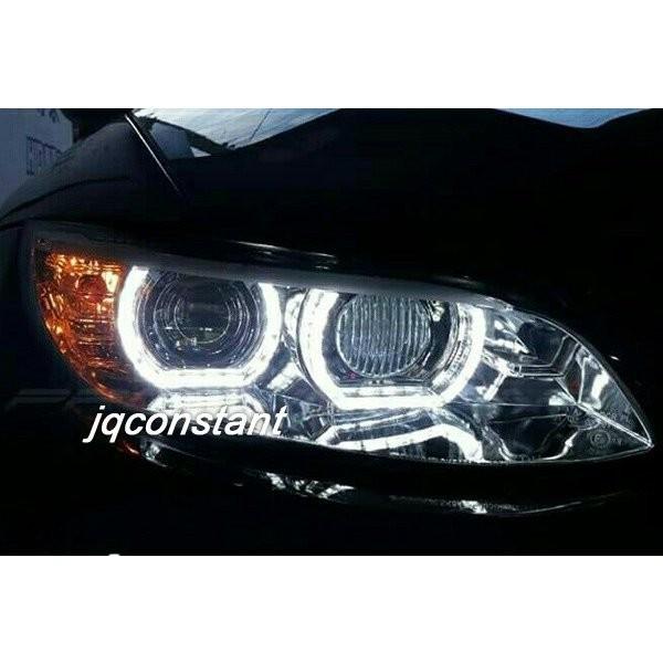 BMW E92 E93 2007-2010y 前期用 3Dライトバー ヘッドライト クロームインナー AFS機能無し車用