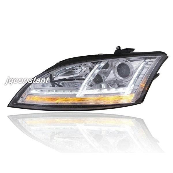 2006-2010y Audi TT MK2 8J アウディTT ファイバーLED ヘッドライト