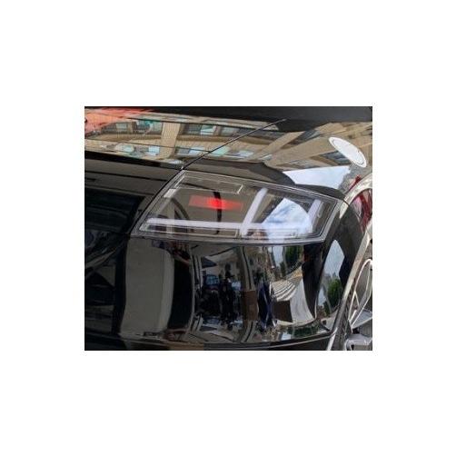2007-2015y AUDI TT 8J ファイバーLEDテール レッド/クリア LED流れる 