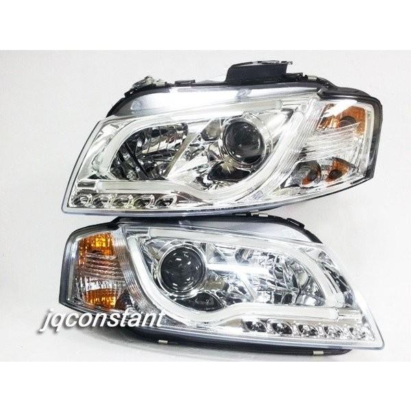 在庫処分セール 2003-2008y アウディ A3 8P DRL ヘッドライト LED