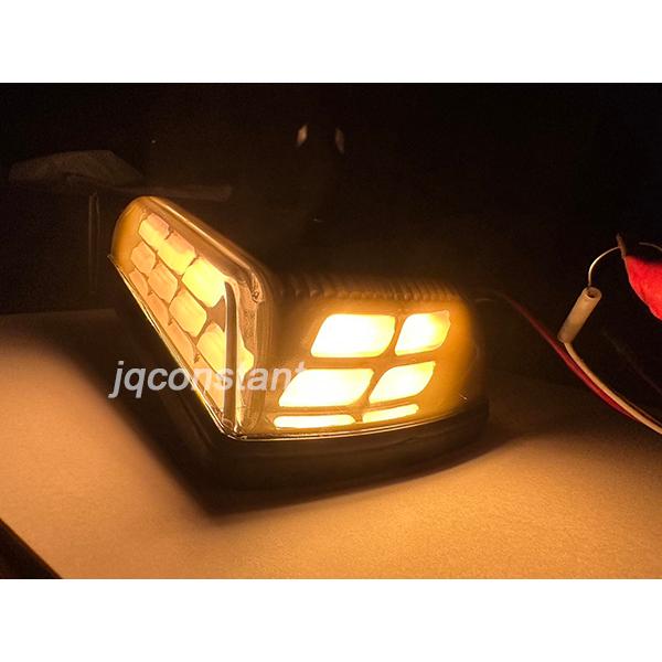 スモーク限定 1986-2018y ベンツW463 LEDポジション 流れるウィンカー G320/G500/G55 ゲレンデの画像