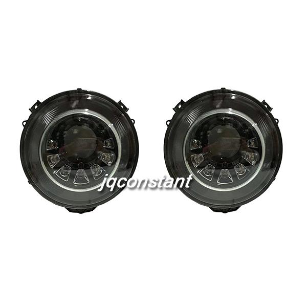 直径28cm ベンツ W463 G-CLASS 七連LEDポジション ヘッドライト