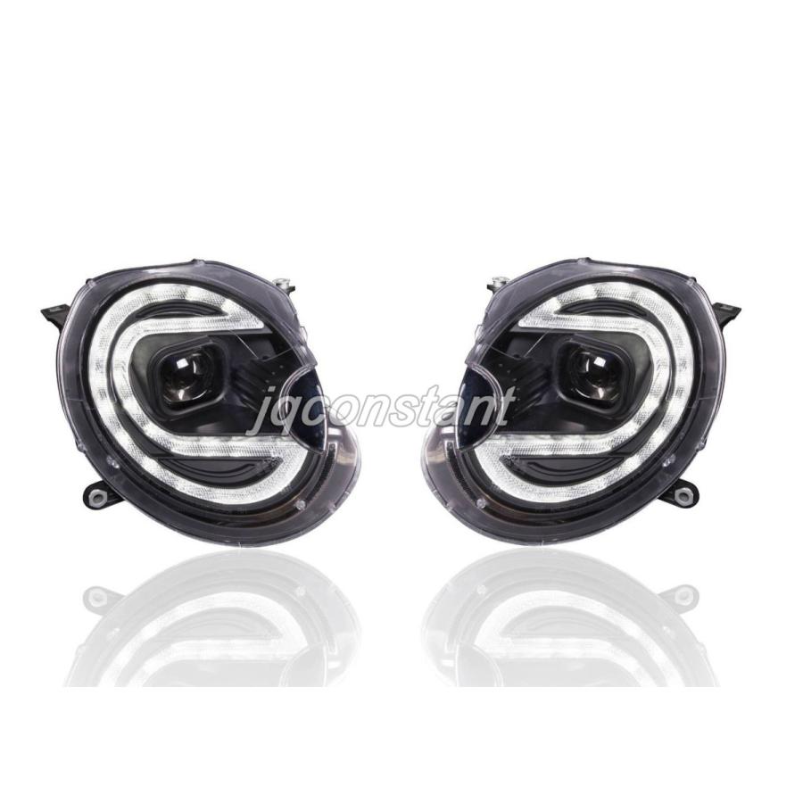 Fルック 2007-2013y ミニクーパー R55R56R57R58R59 ヘッドライト