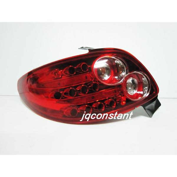 プジョー 206CC LEDテール レッドレンズ (オープン・カブリオレ・コンバーチブル)_1
