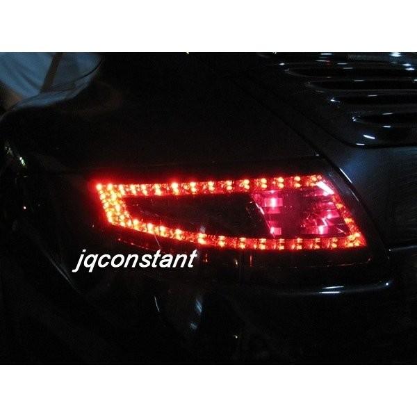 ポルシェ911 997前期型　左右テールライト 赤/クリア 3端子 ポルシェ 997 911 LEDテールライト レッド/クリア : jqconstant2