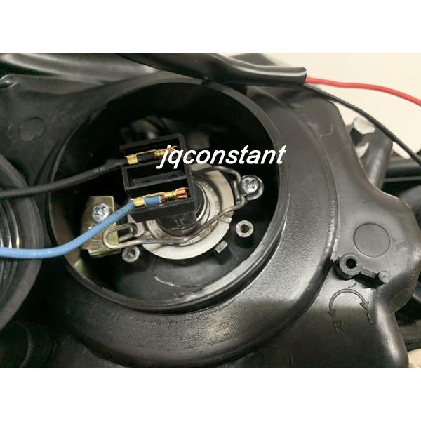 左右セット 2015y~ ハイラックスシーケンシャル LEDポジションDRL ヘッドライト クロームインナー Fの画像