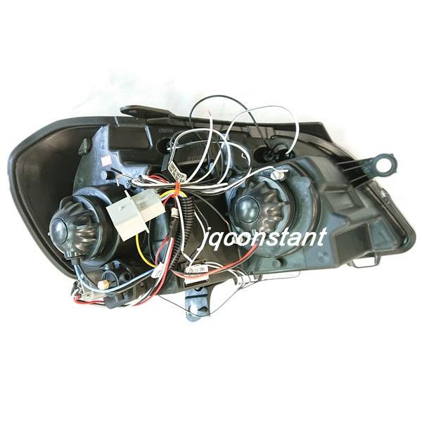 フォルクスワーゲン　ポロ　LED 　イカリング　ヘッドライト　新品訳あり 在庫処分セール 左右セット VW POLO ポロ 9N 2005-2009y LEDイカリング