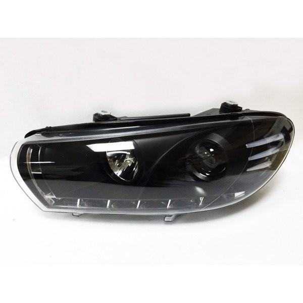VW シロッコ Scirocco ヘッドライト LEDデイライト付 2008-2014y