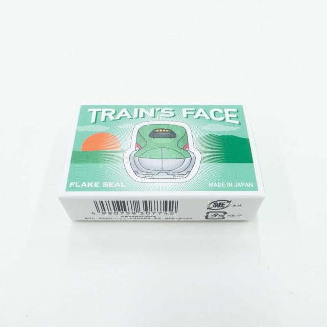 フレークシール 新幹線・電車の顔 : JR東日本商事いいもの