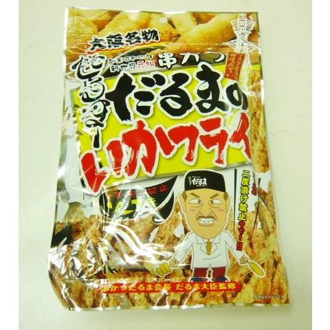 串カツだるまのいかフライ75ｇ だるま 大阪二度漬け禁止の串カツ名店の品 全国から来店のお店です 関西一位の珍味屋 伍魚福 送料無料 Daruma Gogyofuku Jr特急ご当地グルメ号 通販 Yahoo ショッピング