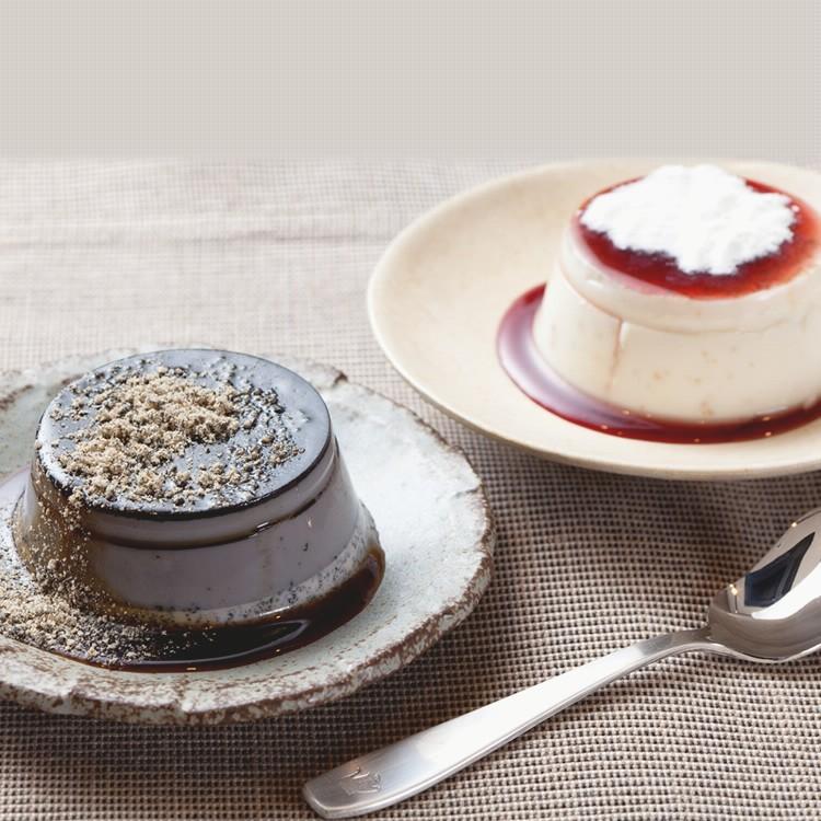 九州 ギフト 2025 フカツコーヒー 黒ごま 金ごま三景プリン詰め合わせ6