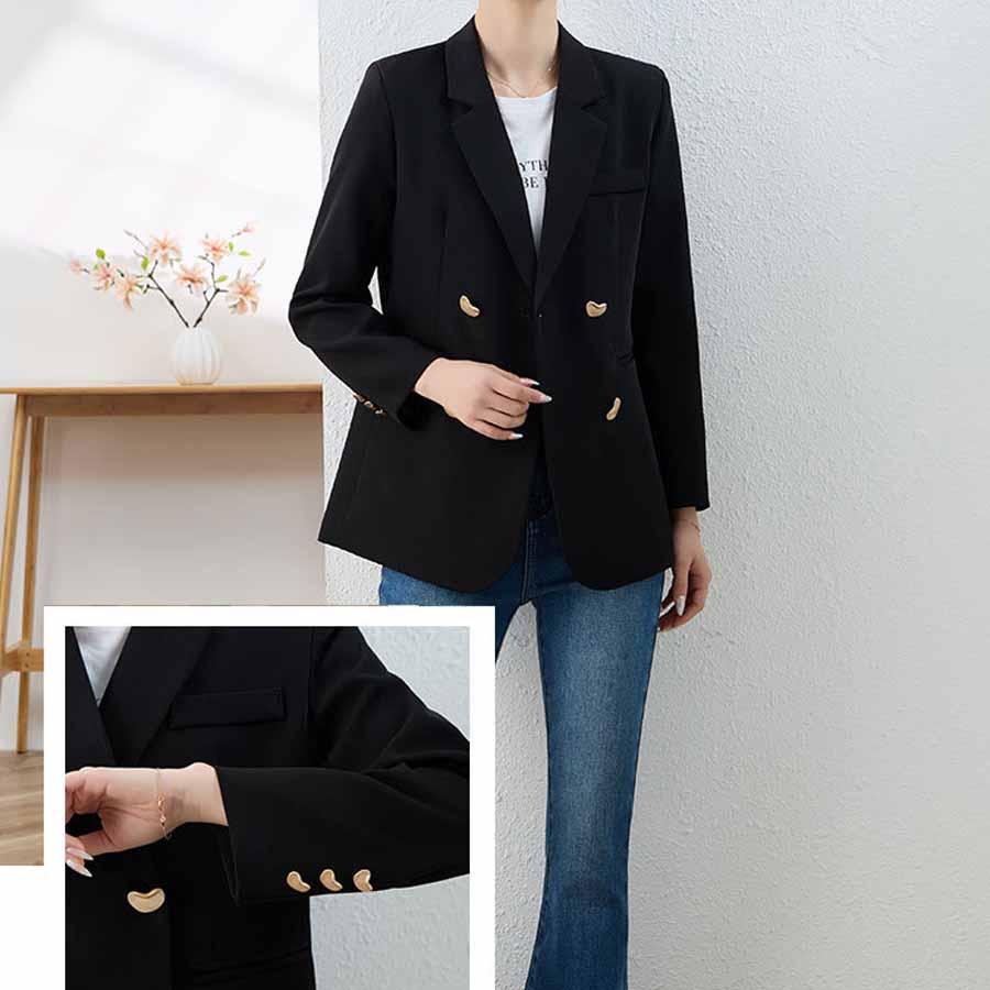 テーラードジャケット レディース ジャケット 金ボタン きれいめ