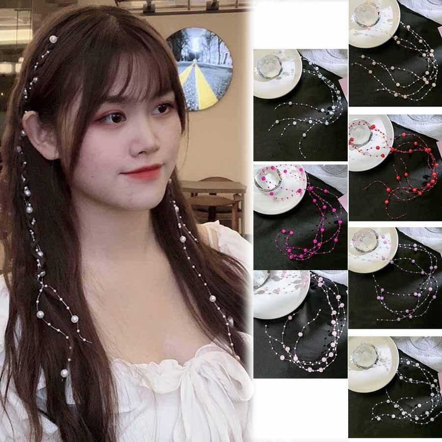 ヘアアクセサリー パール子供 ダンス 編み込み かわいい 髪飾り 上品 パーティー飾りヘアアレンジ レディース キッズ 子供用 メール便送料無料 6pein010hc Jryuukin 通販 Yahoo ショッピング