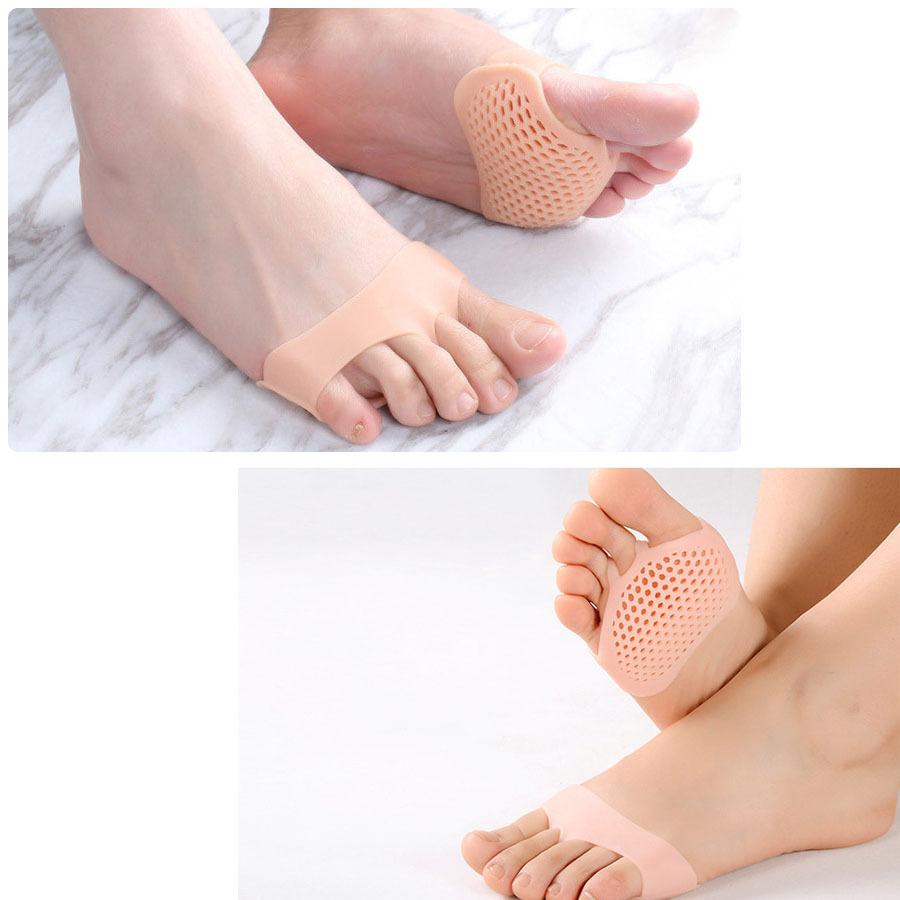 足裏保護パッド シリコン つま先カバー 外反母趾サポーター 足指保護 足裏痛み緩和 ジェルクッション メール便送料無料 6ten008 Jryuukin 通販 Yahoo ショッピング