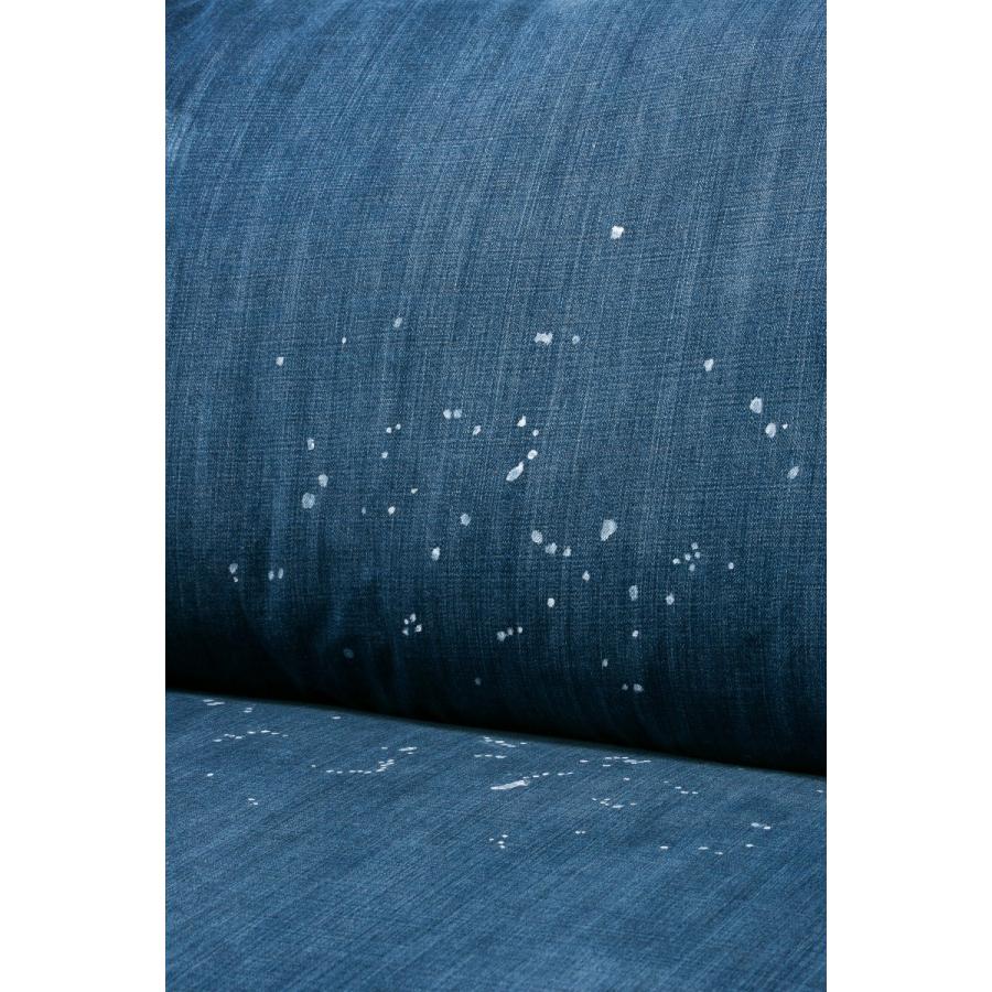 WEB限定品 JOURNAL STANDARD FURNITURE FRANKLIN SOFA 2P Indigo Damage denim COVER フランクリン ソファーカバー 2人掛け (代引不可)｜js-f｜07