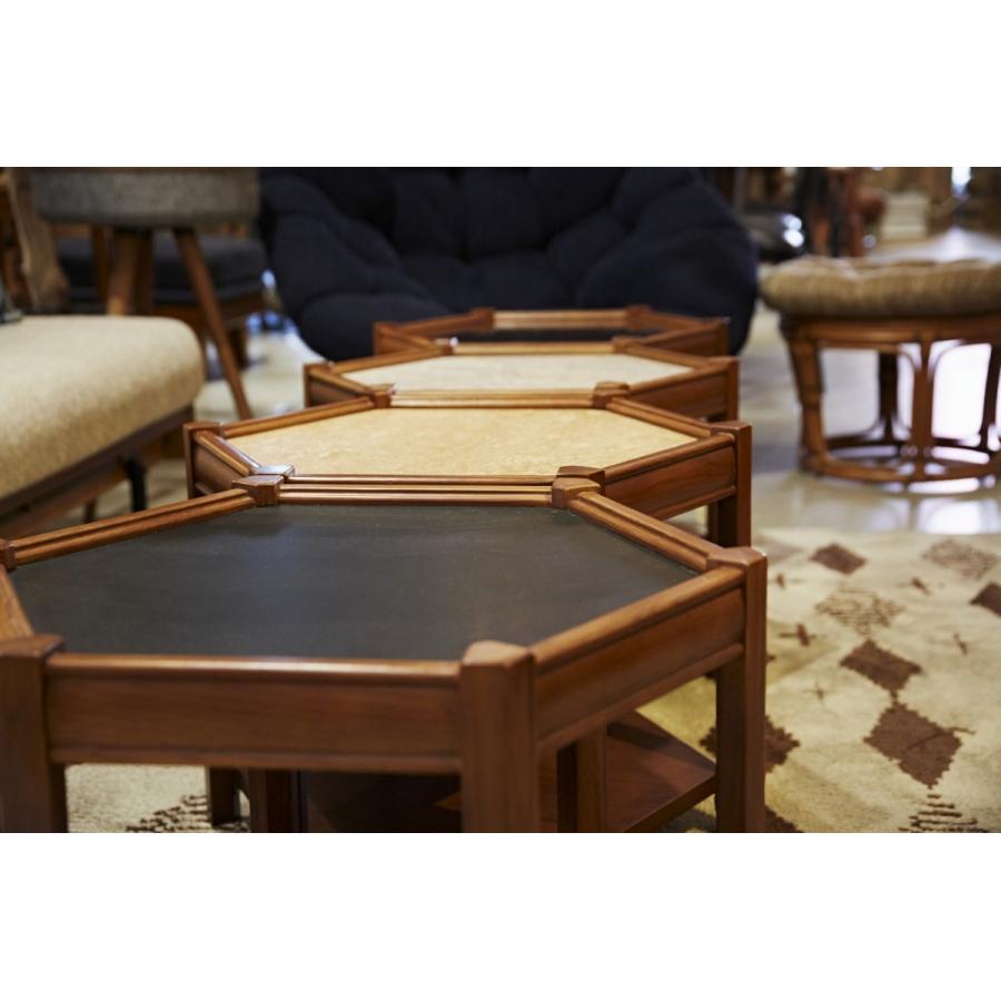 ACME Furniture（アクメファニチャー） BROOKS HEXAGONTABLE クリア