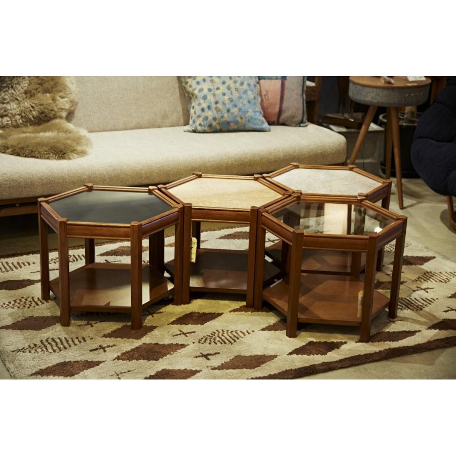 ACME Furniture（アクメファニチャー） BROOKS HEXAGONTABLE クリア