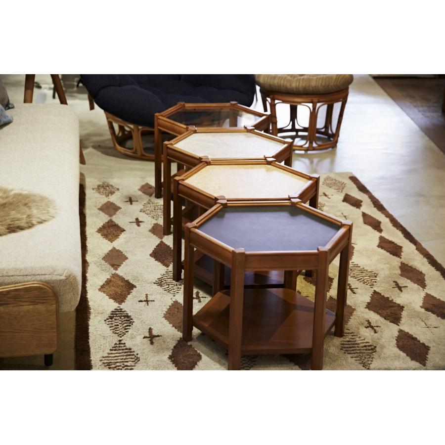 ACME Furniture（アクメファニチャー） BROOKS HEXAGONTABLE クリア