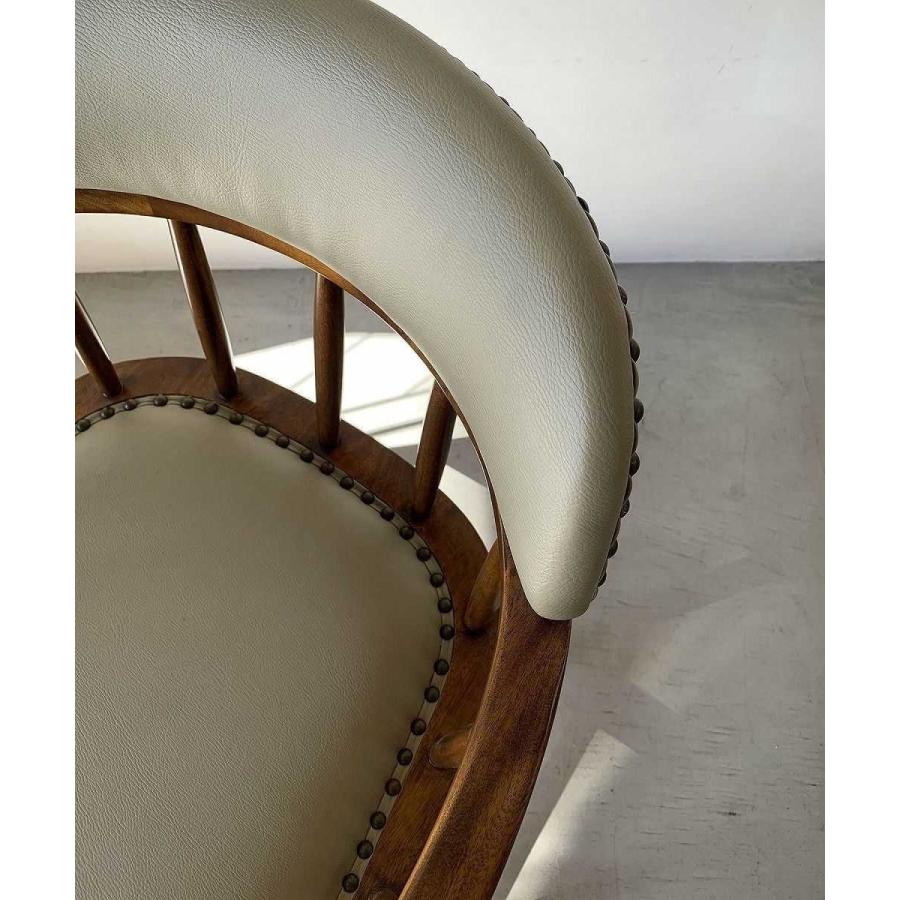 ACME Furniture アクメファニチャー OAKS ARM CHAIR_PVC ベージュ