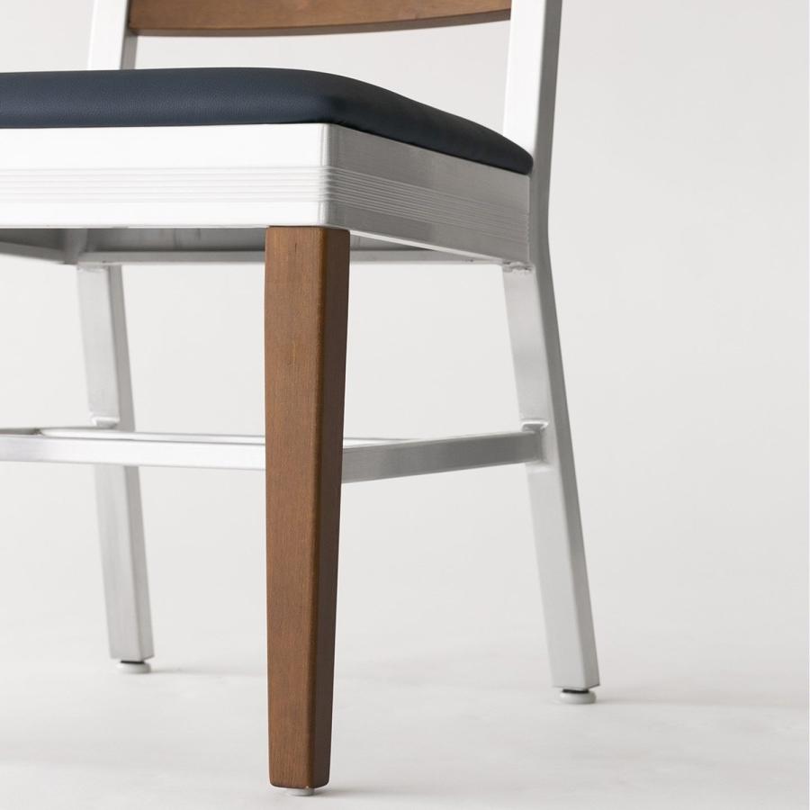 ダイニングチェア ACME Furniture SHORELINE SIDE CHAIR 中型商品》SHORELINE SIDE CHAIR-alumi leg ショアラインサイド