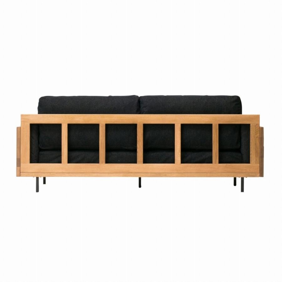 ACME Furniture アクメファニチャー CORONADO SOFA 3P W2110 カノアBK コロナド ソファ W2110 カノアBK 幅211cm ブラック | ACME Furniture | 04