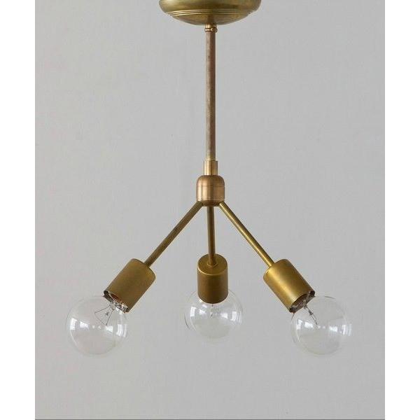 ACME Furniture アクメファニチャー SOLID BRASS LAMP 3ARM 45