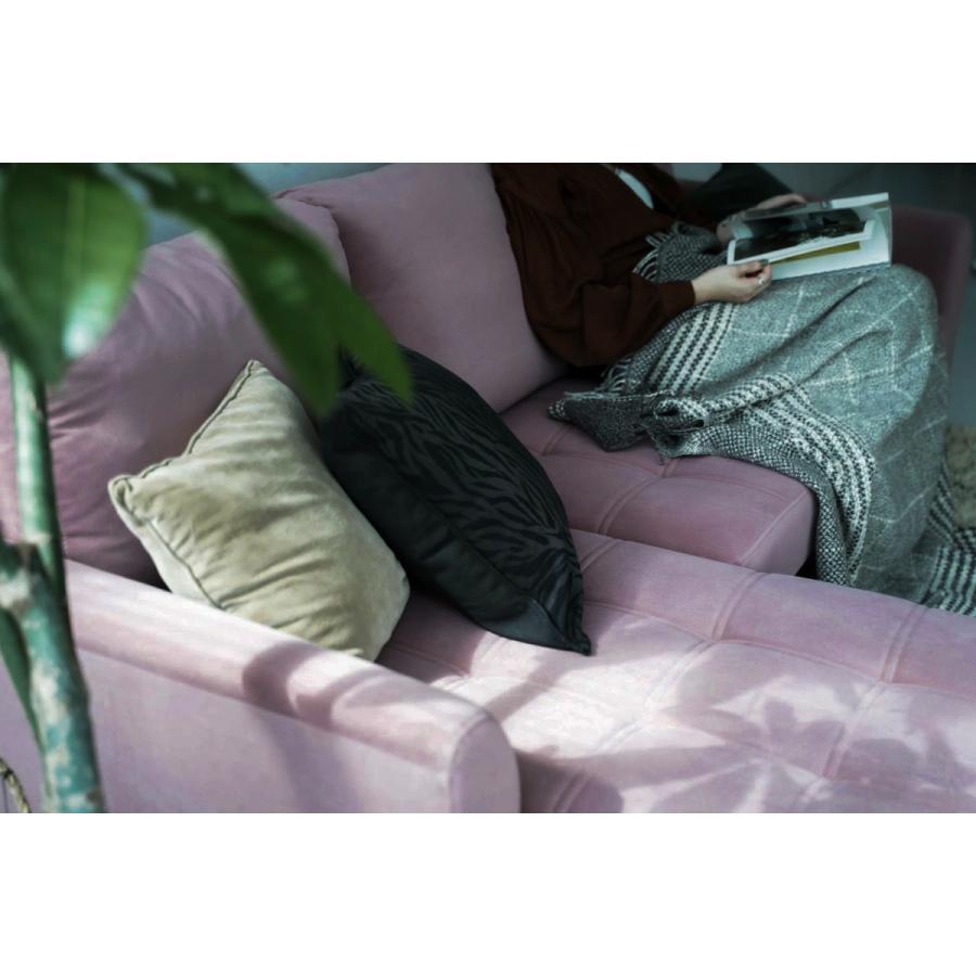 WEB限定品 JOURNAL STANDARD FURNITURE ジャーナルスタンダードファニチャー PSF COUCH SOFA DUSTY  PINK ピエスエフ カウチソファ ソファ 3人掛け 代引不可