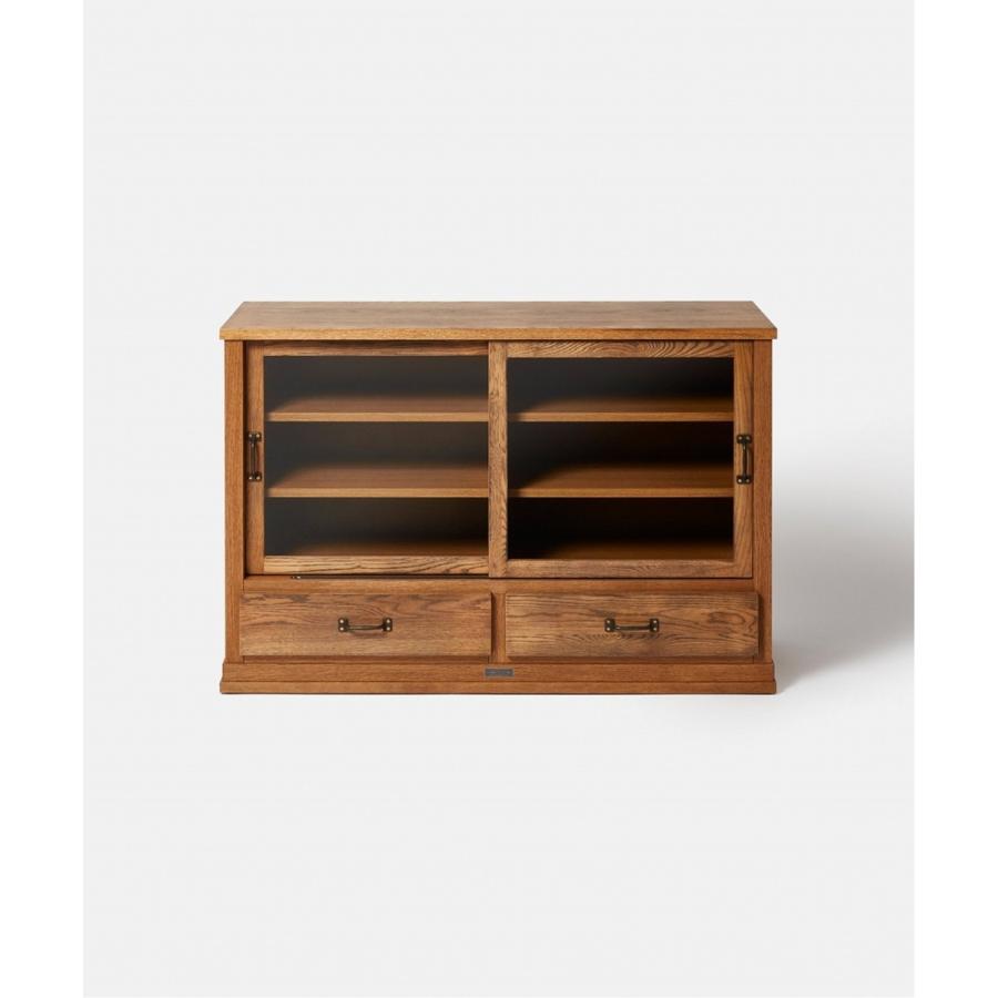 Elverson エルバーソンガラスキャビネットS 引き出し付き 大型商品》Elverson エルバーソンガラスキャビネットS 引き出し付き＿