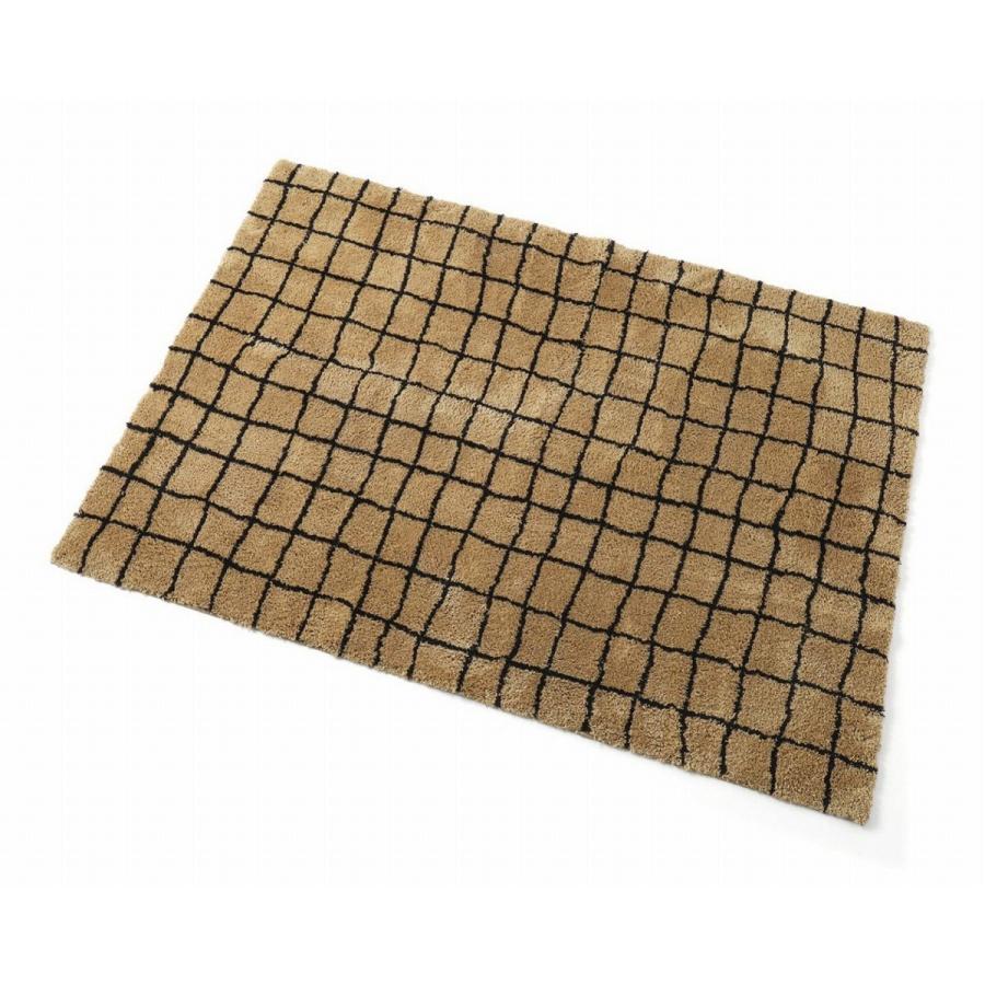ジャーナルスタンダードファニチャー　 グリッド ラグ 140x200 GRID RUG 140x200 グリッド ラグ（ラグ・マット）｜JOURNAL