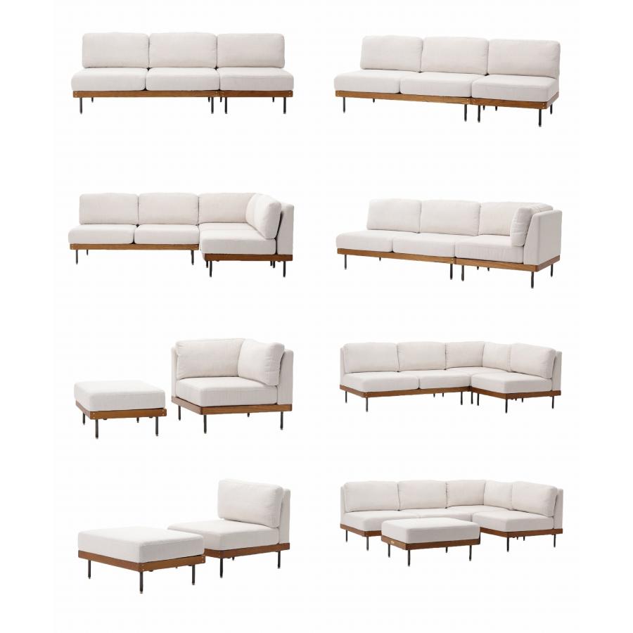 ☆本日限定価格☆ジャーナルスタンダードファニチャー　オットマン 白 JOURNAL STANDARD FURNITURE ジャーナルスタンダード