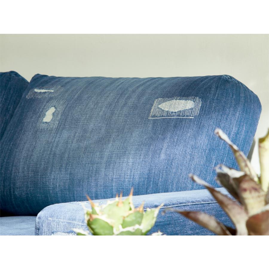 JOURNAL STANDARD FURNITURE ジャーナルスタンダードファニチャー AUSTIN SOFA 2P Indigo DAMAGE DENIM オースティンソファ インディゴダメージデニム｜js-f｜15