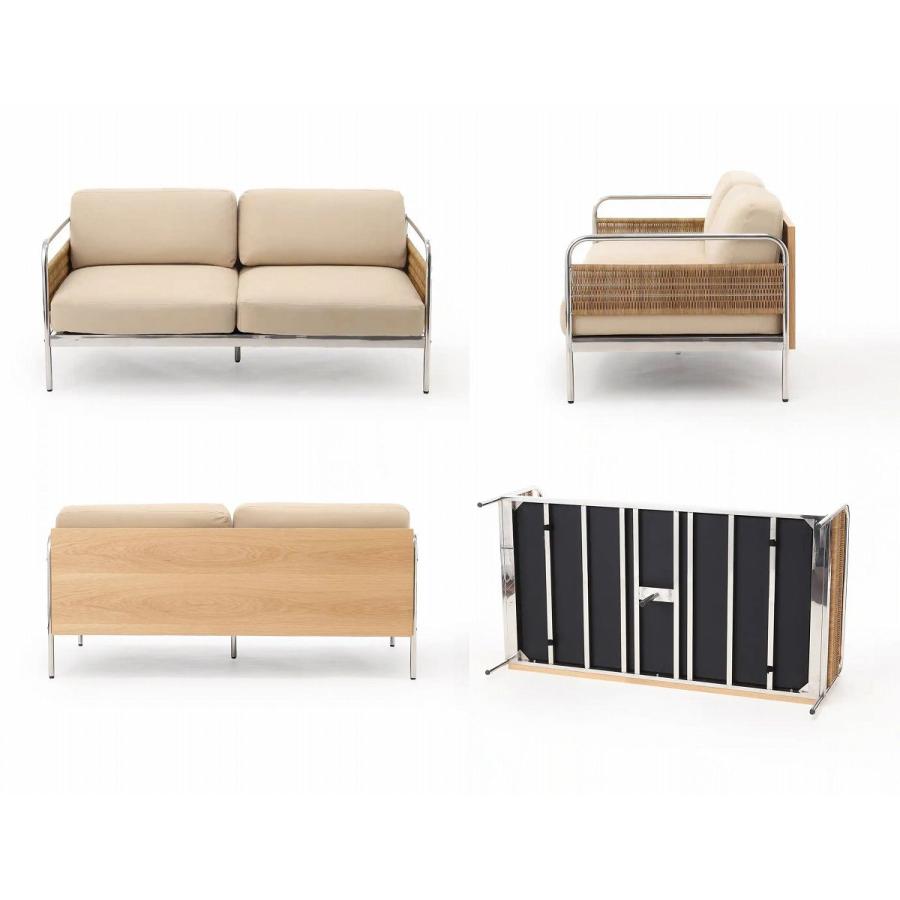 極美品　journal standard furniture 2Pソファー 大型商品》ASSEN SOFA 2P アッセンソファ（ソファ）｜JOURNAL