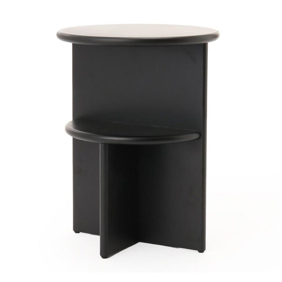 JOURNAL STANDARD FURNITURE PORTO SIDE TABLE black ジャーナル
