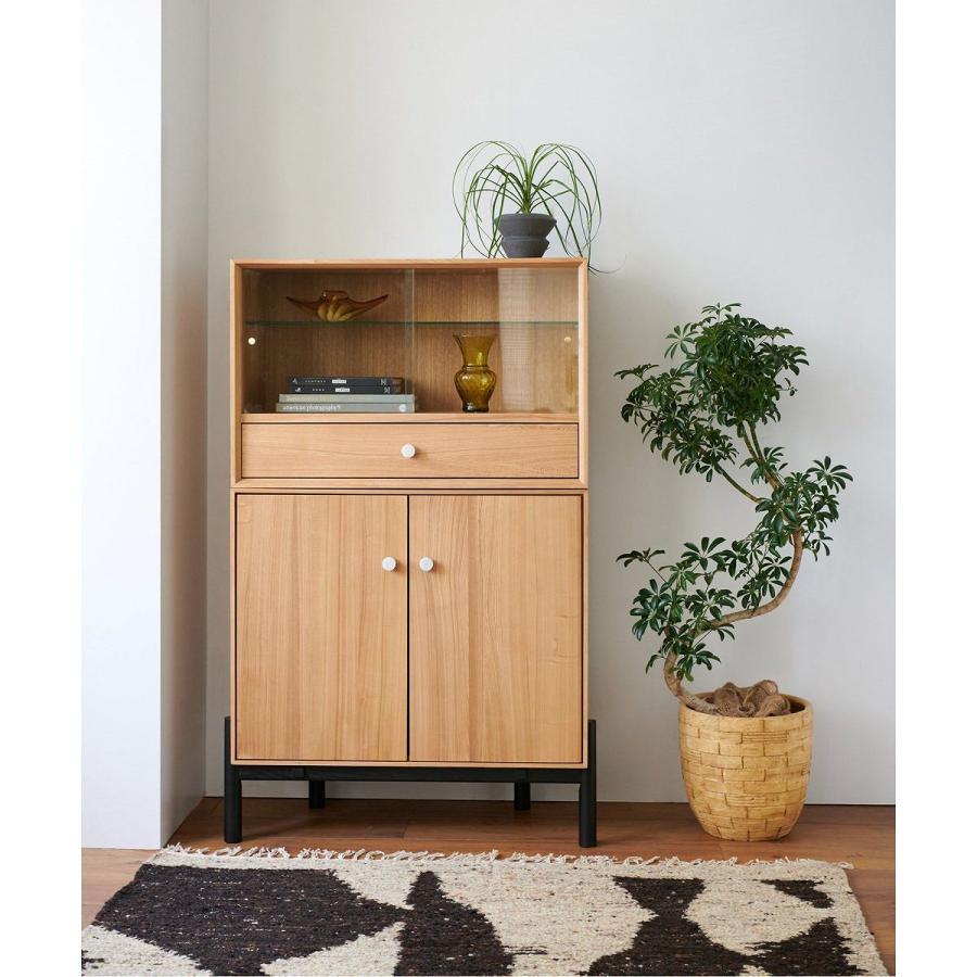 ジャーナルスタンダードファニチャー JOURNAL STANDARD FURNITURE PORTO STACKING GLASS SHELF