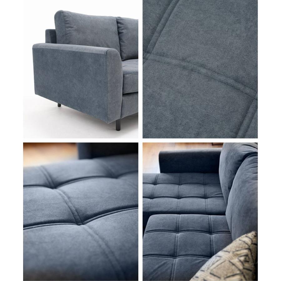 PSF JOURNAL STANDARD FURNITURE COUCH SOFA NAVY ジャーナル