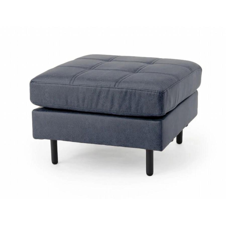 PSF JOURNAL STANDARD FURNITURE OTTOMAN BLUE GRAY ジャーナル