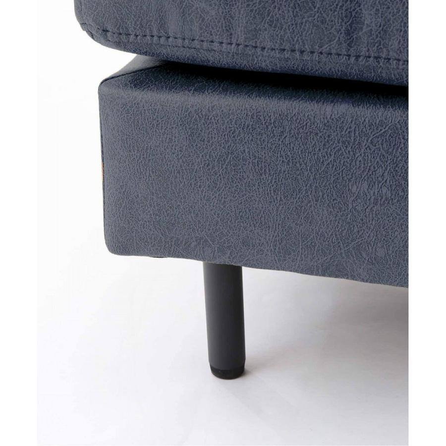 PSF JOURNAL STANDARD FURNITURE OTTOMAN BLUE GRAY ジャーナル