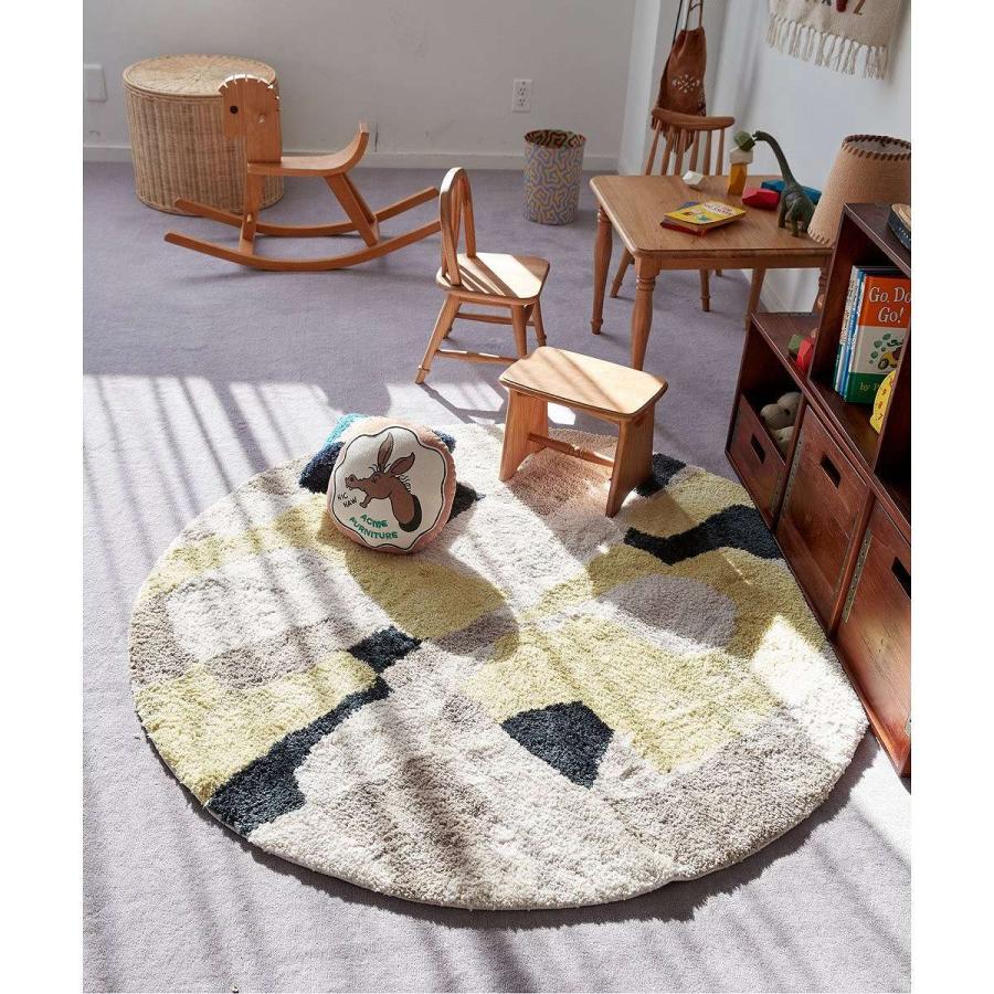 タグ付き！ジャーナルスタンダードファニチャーラウンドラグ JOURNAL STANDARD FURNITURE ジャーナルスタンダード