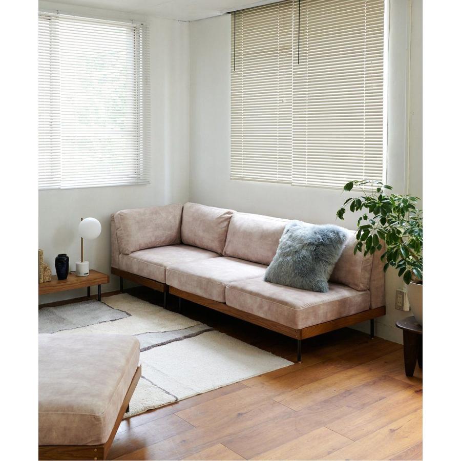ジャーナルスタンダード LILLE ベージュ 2人掛けソファ 大型商品》LILLE SOFA 2シーター グレー 2ND（ソファ）｜JOURNAL