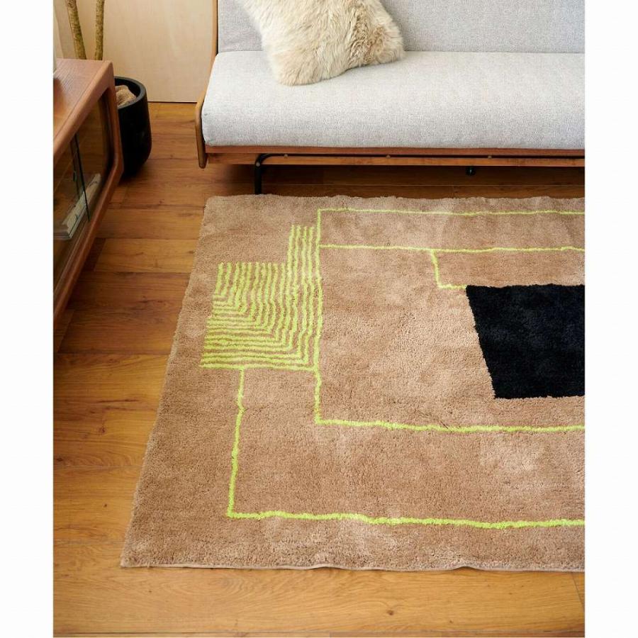 ラグ・カーペット JOURNALSTANDARDFURNITURE BROCK RUG BROCK RUG 200×200 ブロックラグ（ラグ・マット）｜JOURNAL