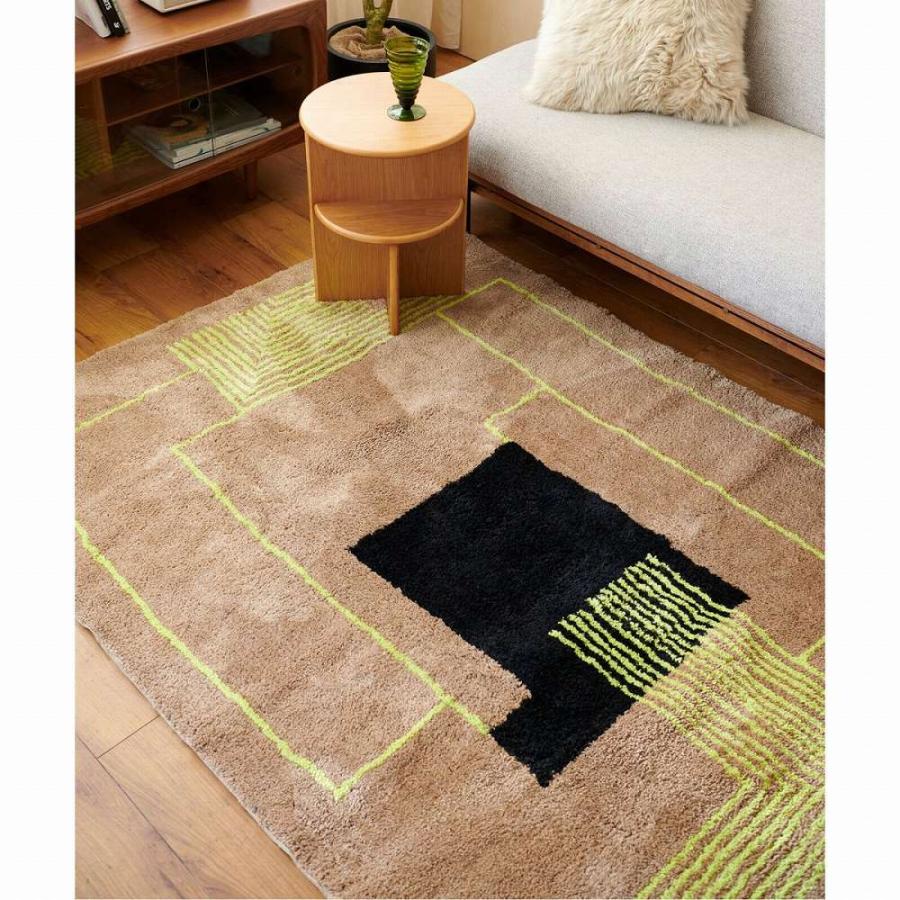 ラグ・カーペット JOURNALSTANDARDFURNITURE BROCK RUG BROCK RUG 200×200 ブロックラグ（ラグ・マット）｜JOURNAL
